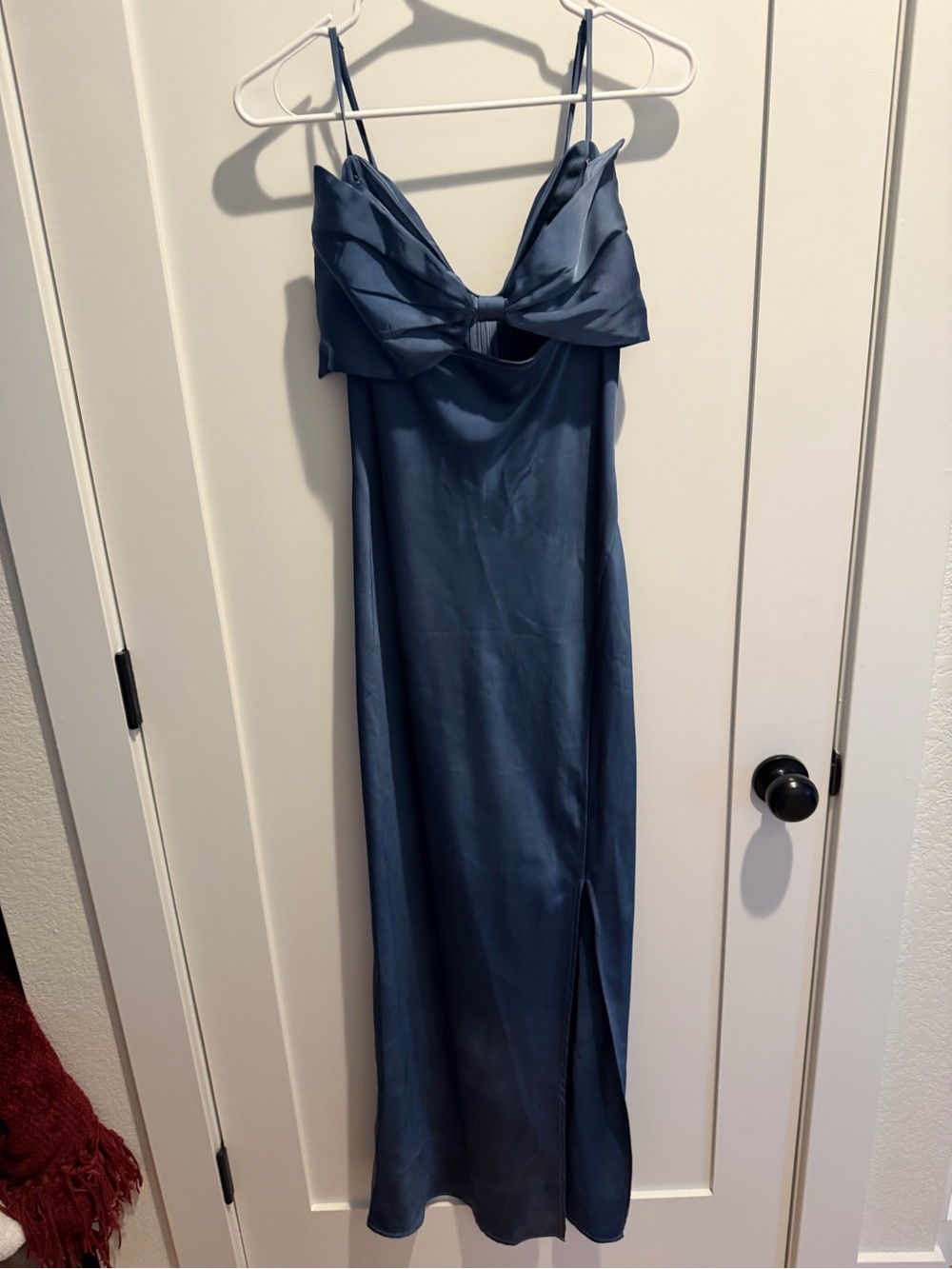 Altard Stats Blue Satin Women's Dress